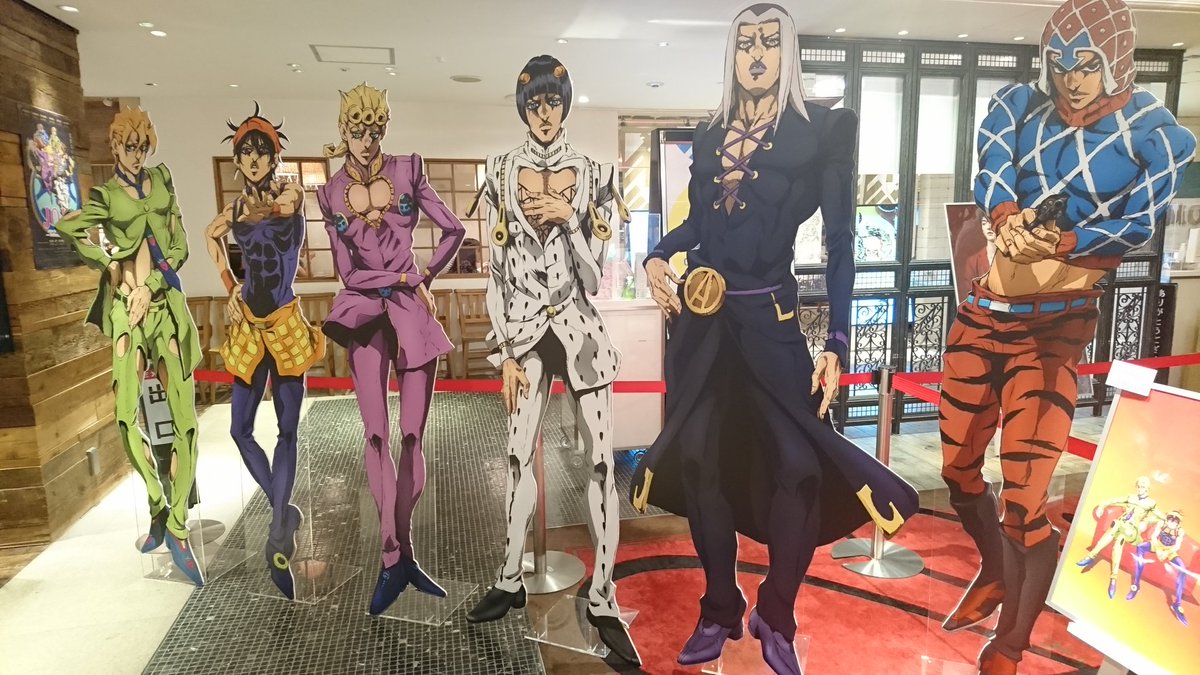 松田利冴 En Twitter Lumineのジョジョネイルとポップアップショップ 行って参りましてよ めっさアバッキオ アバッキオの性格と スタンド能力のバランスが好きなんや