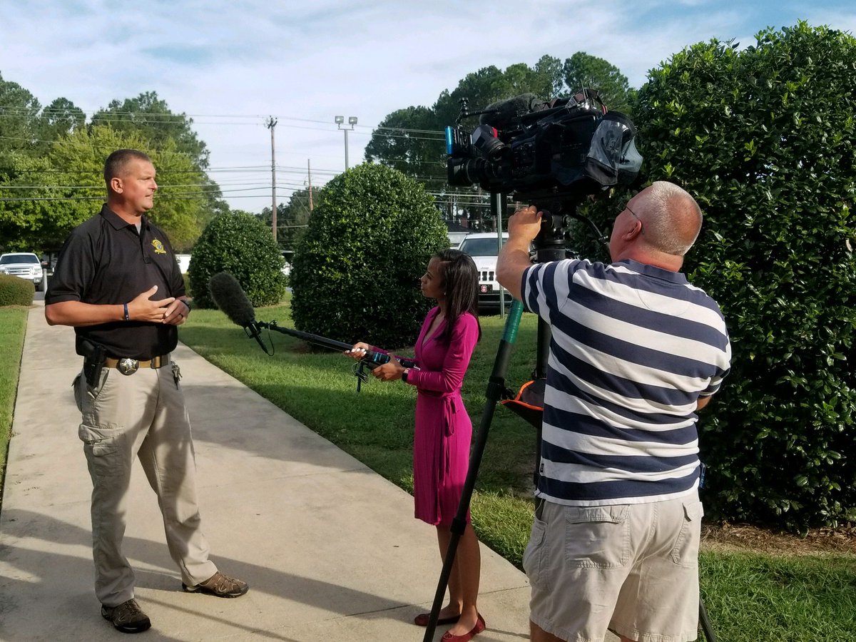 StreetNinja_05's tweet photo. Giving that interview to WRAL about the @Below100 training occuring today at @wccwilsonnc.  #Below100 https://t.co/j1EI4qL35y