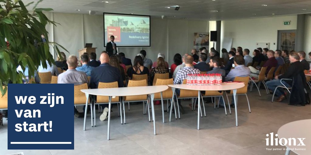 ilionx's tweet photo. En we zijn van start met onze #Redelivery #Microsoft #Ignite in samenwerking met @qnh_nl! Een grote groep aanwezigen, vernieuwende sessies en enthousiaste sprekers! Let's go! https://t.co/43MOlhMhZ6