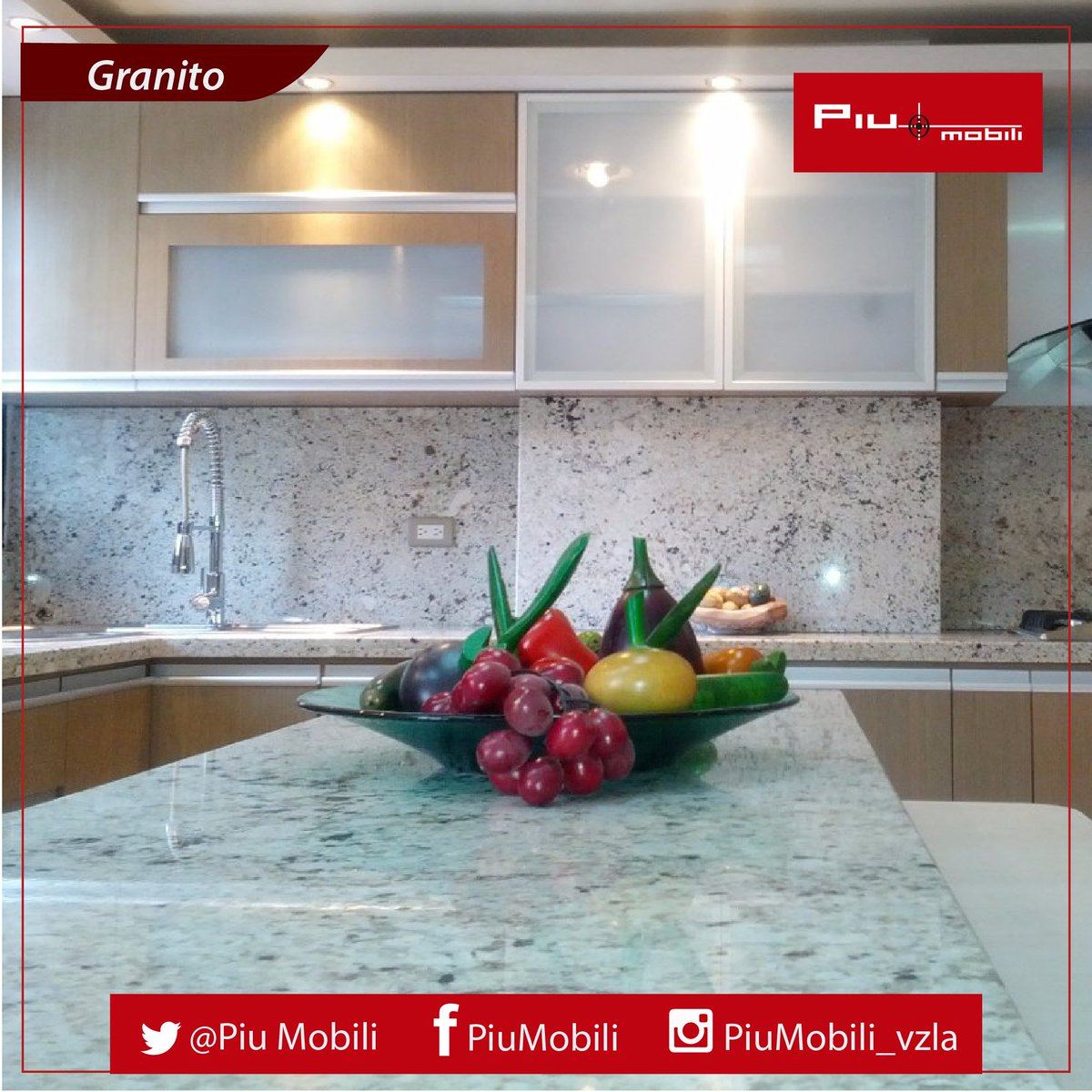 piumobili's tweet photo. Sabías que nuestro granito tenemos que darle un cuidado especial, piu les aconseja como #tipspiu #piumobili #Madeidea #cocina #espacio #diseño #caracas #lecheria https://t.co/SFBAWenBAH
