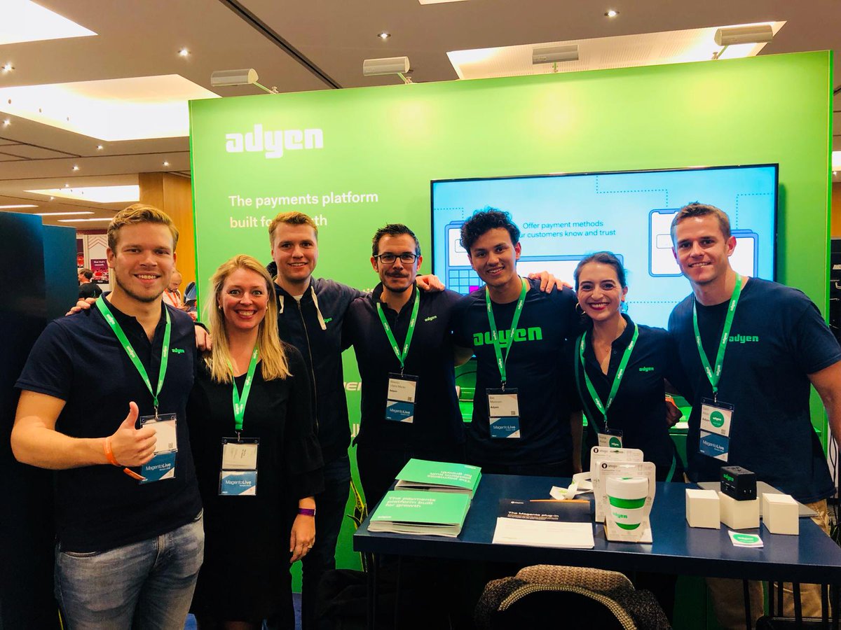 adyen_es's tweet image. El equipo de @adyen_es está aquí en Magento Live Europe! ¡Visítanos en el stand G14 y conoce cómo es posible pagar a nivel mundial a través de nuestras soluciones en @magento ! 
#magentolive #oneplatform #oneintegration #builtfromthegroundup #disruptingpayments #MLEU #magento