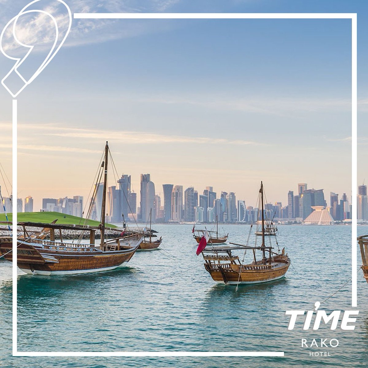 discoverqatarjp's tweet photo. すべてにおはよう、ドーハカタールから
#TIMEhotels #TIMERakoHotel #ItsMyTIME #MyQatar #Qatar https://t.co/uhdeSQCCJ6