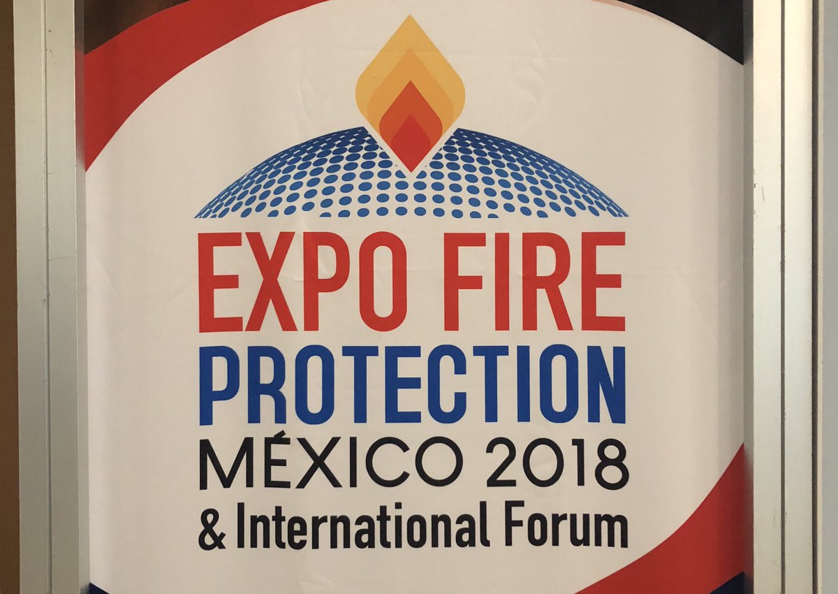 blazemaster_mx's tweet photo. #FelizMartes Hoy comienza la #ExpoFireProtection Mexico en el WTC Ciudad de México. Los esperamos en el stand de https://t.co/cDNFxTwMcb Participa! #SemanaDePrevenciónDeIncendios @RContraincendio @AMRACIMEX https://t.co/9RVF024koC