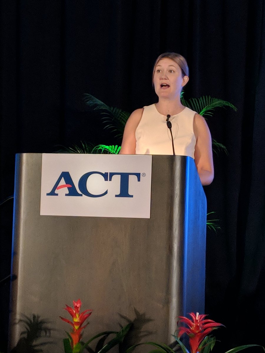 mjuliegibson's tweet image. College and Career Readiness can no longer be and either/or. #ACTWorkforce  Summit.