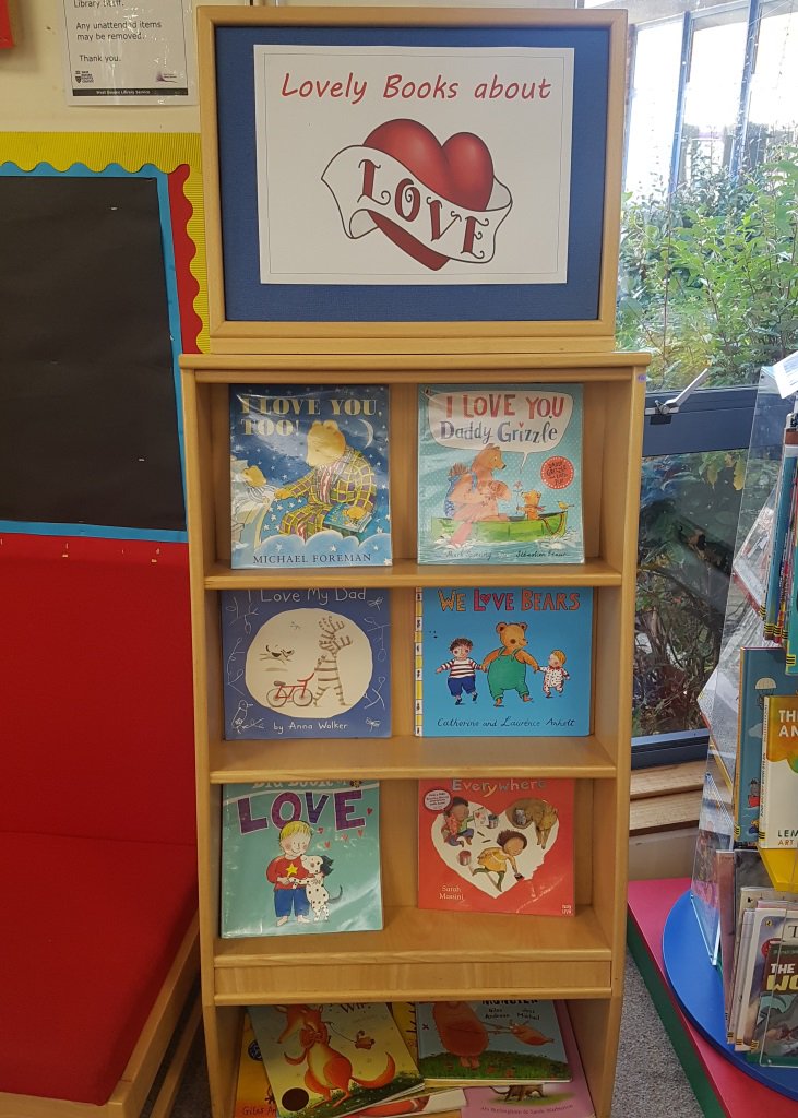 WSCCLibraries's tweet photo. We're spreading the LOVE at #BurgessHillLibrary with lovely children's books about LOVE! #WhyILoveMyLibrary https://t.co/bojltYTei3
