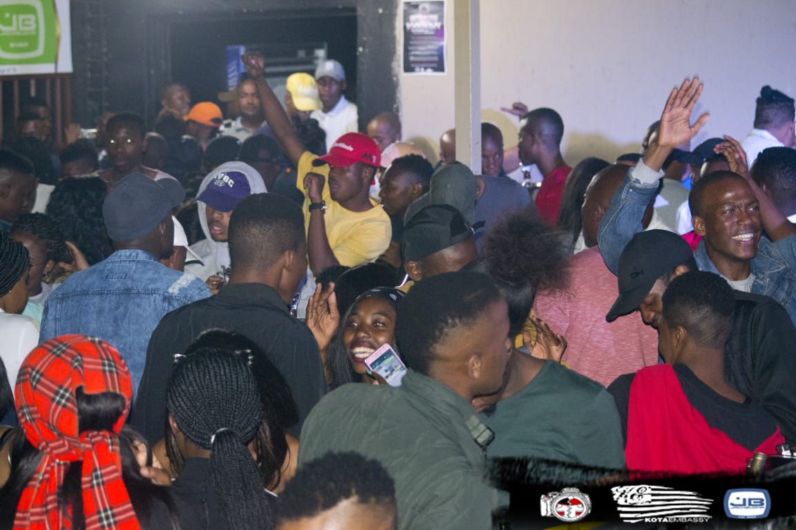 KotaEmbassy's tweet photo. Special thank you to @JackBudha_Mams, special guests/brothers @JosiaAlexTheKid @small_kabza @GabaCannal @JayHood_SA, management & everyone who pulled through! It was a musical movie!โผ๏ธ๐ฅ๐ฅ๐ #NOTHW #KotaEmbassy https://t.co/feVqpacwWh