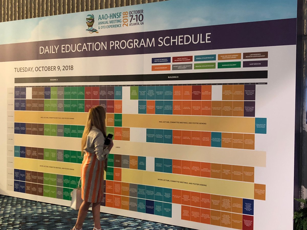 Playback_Now's tweet photo. Day 3 of #OTOMTG18! We have a full day of recording ahead of us! Check out the schedule! @aaohns #playbacknow #atlanta #gwcc #recordings #sessionrecordings #presenters #production https://t.co/Thlxhp2vHp