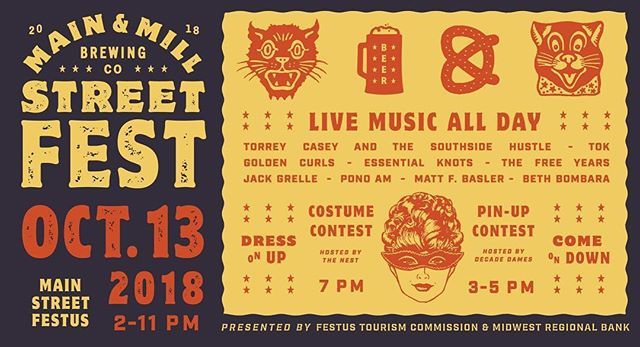thefreeyears's tweet photo. Two shows this weekend! First is this one on Saturday night at 9! This happens to be in the same county your drum drum boy and sir sings-a lot are from! Good times will be had! See you there! https://t.co/dKOeQrcdrb https://t.co/uvaTkLpRLn