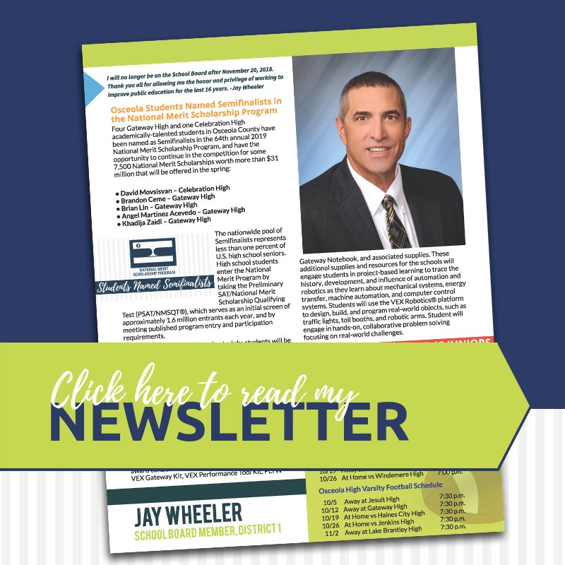 I'm sharing District 1 news and more in the October edition of my monthly newsletter. Read the full newsletter here: bit.ly/SDOCNewsOct18 #SDOCGoodtoGreat