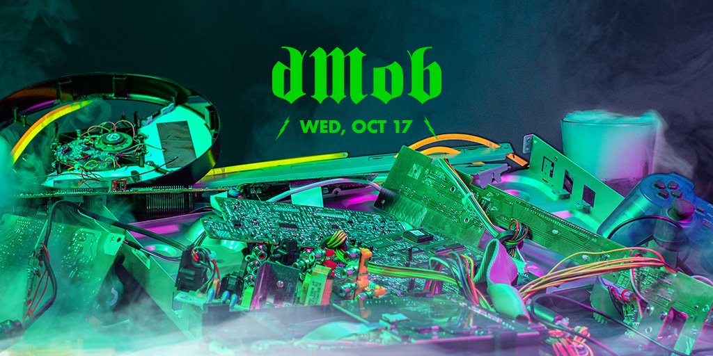 aigaportland's tweet image. Save the date! Our dMob event this month will be October 17th! (Not the 2nd Weds). Join us for MAXIMUM HARD DRIVE! bit.ly/2NwZ6YK
#dmob #dmobcollabs