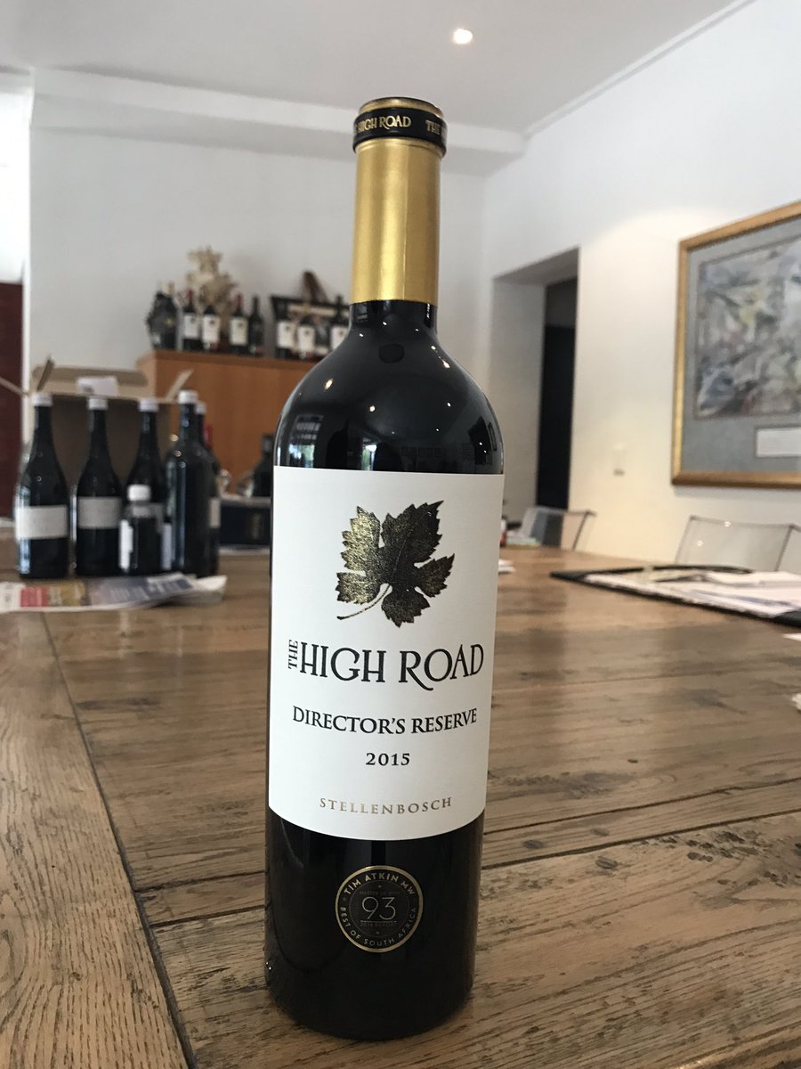 highroadwines's tweet image. Getting ready to label the last of the #DirectorsReserve2015 @timatkin 93 point sticker matches the label and capsule perfectly!