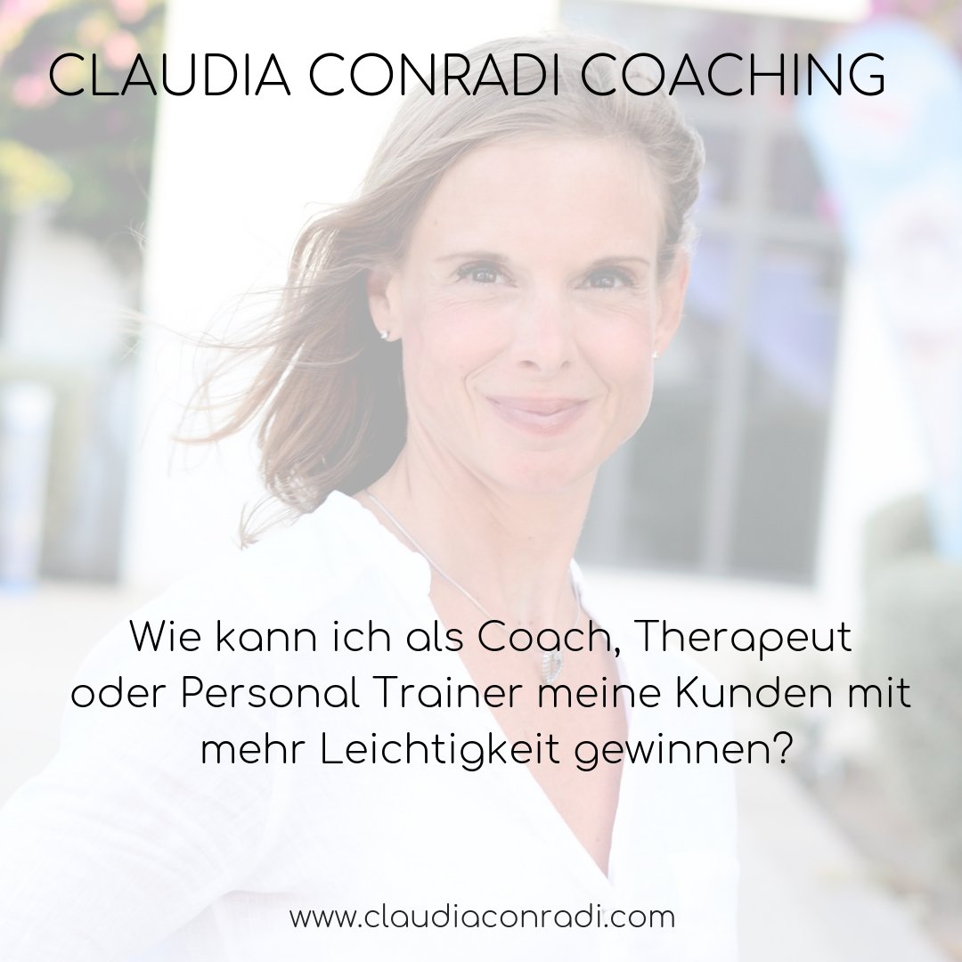 ClaudiaConradi's tweet photo. #KundengewinnenmitLeichtigkeit #GenialeErgebnisse #BusinessCoaching #ClaudiaConradi #FürTherapeuten #FürCoaches FürPersonalTrainer https://t.co/qYvOTDHNCA
