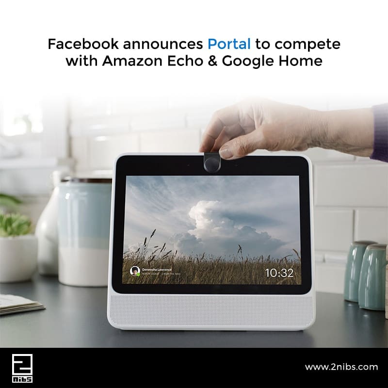 2nibsDnT's tweet photo. Facebook announced Portal, its entry to the smart home devices segment. Facebook is boasting the video calling capabilities of the two Portal variants while being powered by AI.
#Facebook #smartdevice #ai #facebookportal #portal #facebooknews #facebooklive #markzuckerberg #news https://t.co/qZ532iklp9