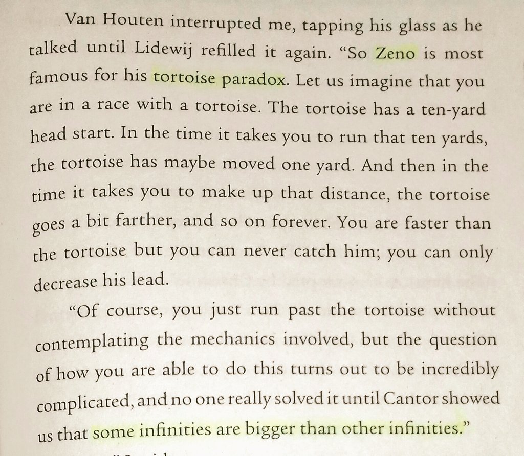 _aqibnazir's tweet image. I Read it many many times! it do make the sense. But doest exist in the real world.
#Zenosparadox
#tortoiseparadox