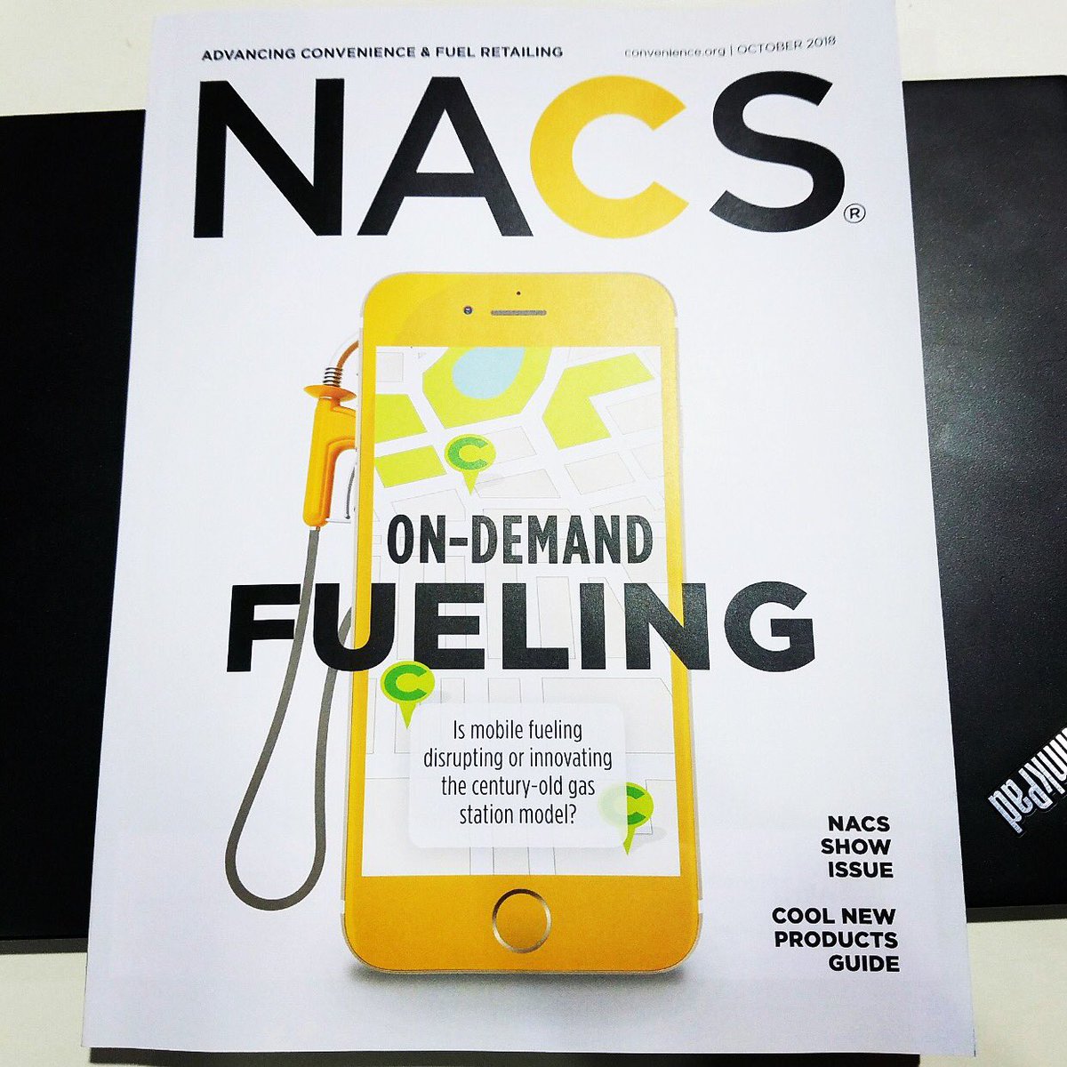 GoYazzer's tweet photo. Our industry is the focus of the newest NACS magazine! #nacs #ondemandfuel #mobiledelivery #disruption #innovation #nj #goyazzer https://t.co/XUrfPEfw7O