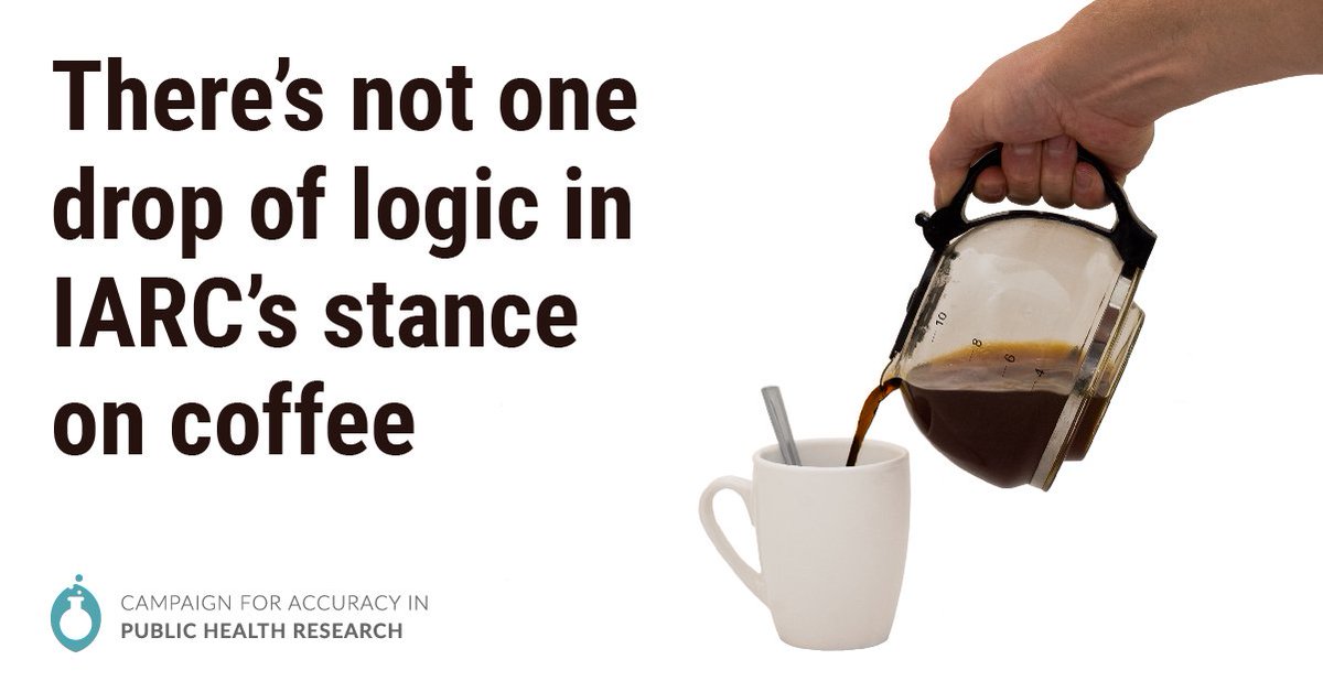 Despite IARC’s reclassification of coffee from “probably carcinogenic to humans” to “unclassifiable as to carcinogenicity to humans,” coffee is under fire by CA regulators as a result the organization’s controversial classification system: ow.ly/IFyd30m19fU