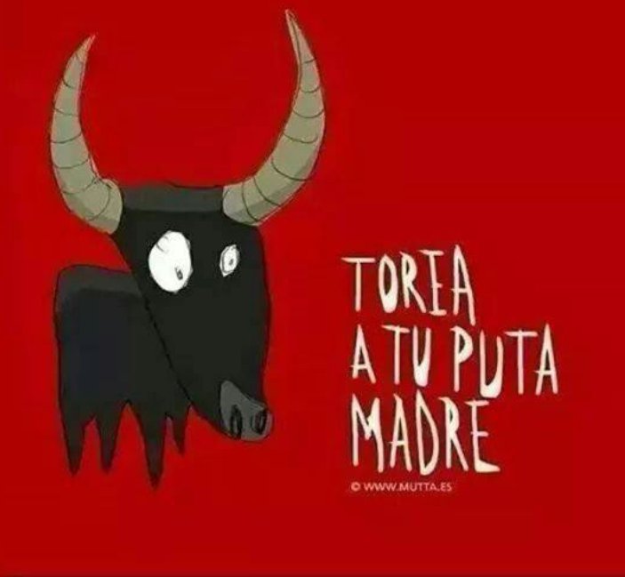 KarJar_'s tweet photo. #DíadelaTauromaquia

El día de los amantes del #MaltratoAnimal https://t.co/YHFBT1SoZ4