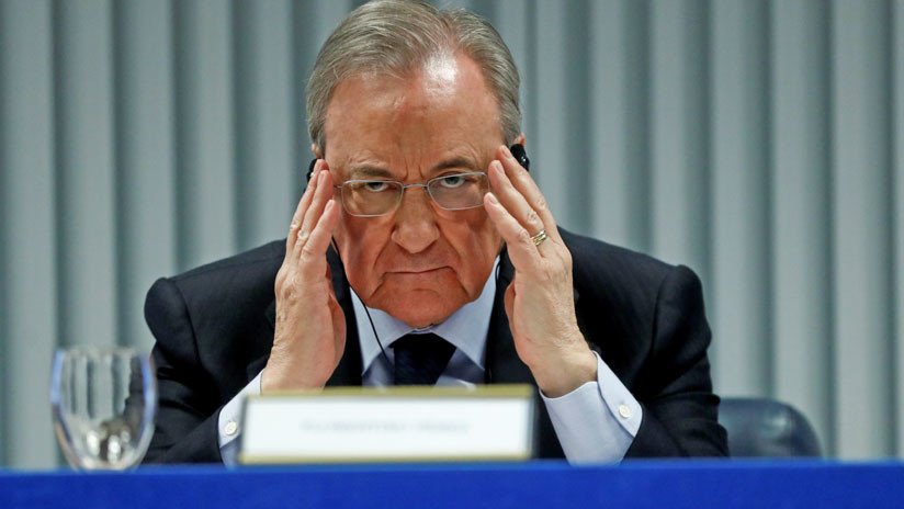 Florentino Pérez, director de la constructora española ACS y presidente del Real Madrid