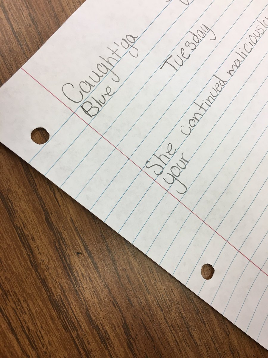 TabiTheTeacher's tweet image. We practice our grammar skills in a classed call Caught’ya. Each sentence adds to a story about Mrs. Obnoxious. At the end of each class we make sure we’ve “caught” all the grammar mistakes! #caughtya #grammar #UnitC #rwerams #cpsbest #MrsObnoxious