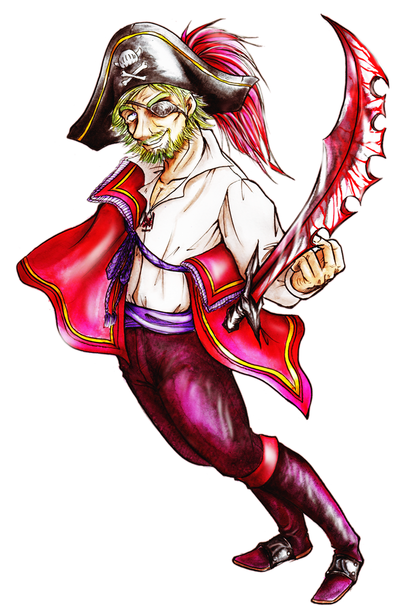 らっど 大罪ハロウィン企画18 赤の海賊でヘルブラム卿です 全力の爺で参戦させていただきましたｗ ササミさん今年も ハロウィン企画開催ありがとうございます