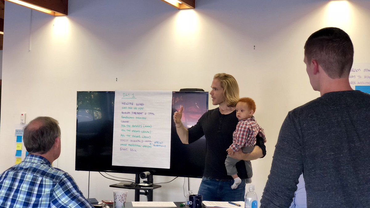 PeterANewell's tweet photo. Onboarding @BMNTpartners is a critical process.  Even our interns are provided mentors to help them improve their facilitation skills! #startyoung #fatherhood #WorkLifeBalance @williamtreseder @daratreseder https://t.co/40SjMjOizC
