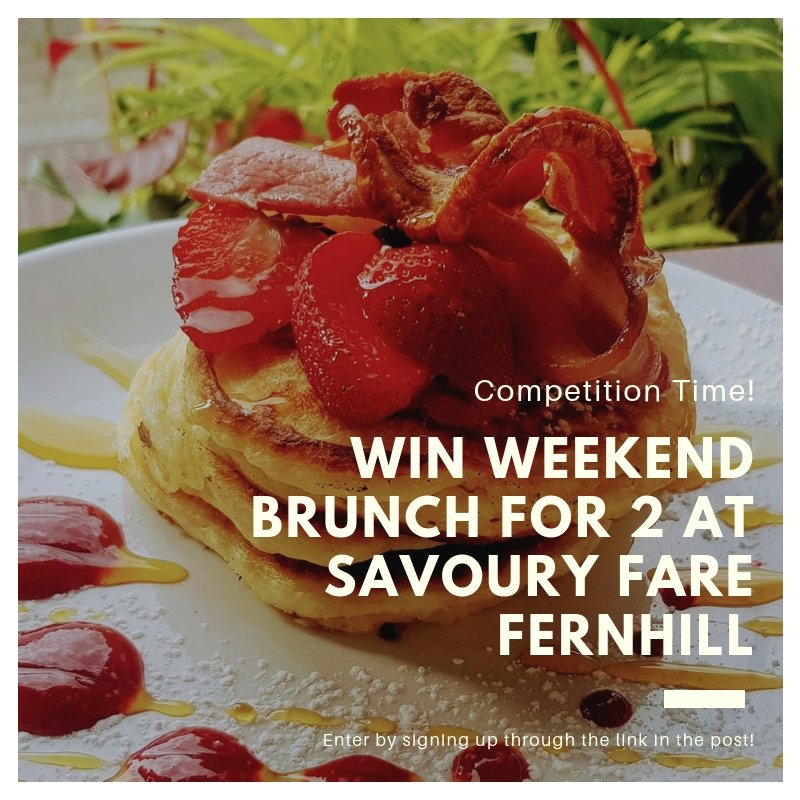 😍 COMPETITION TIME 😍 Fancy winning Weekend Brunch for 2 at Savoury Fare Fernhill? 🍽️😋 
Click this link: eepurl.com/dJnUBr, fill in your details and we'll be announcing one winner a week for the next few weeks! 
#SavouryFare #Athlone #Competition #Foodie #Brunch