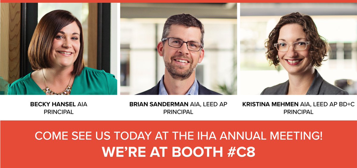 INVISIONArch's tweet photo. Visit us at the Hospital Association Annual Meeting @iowahospital located at the Community Choice Credit Union Convention Center. We’ll be on the Main Concourse of the Exhibit Hall in Booth C8. Enter to have a chance to win a Fitbit! #AdjustingTheSails #INVISIONarchitecture https://t.co/BcpWETs0tt