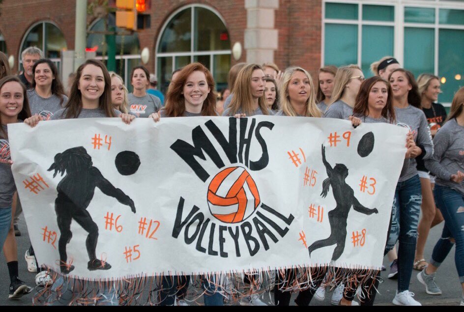 MVHS_VBALL's tweet photo. Senior Night tonight vs. West Holmes. JV starts at 5:30. Senior recognition follows then varsity match. Last regular season match of the year 😢. Come out and show your seniors some love❤️🏐#WeLoveOurSeniors #GoTeam @themvhshive https://t.co/MBvBdtBkG2