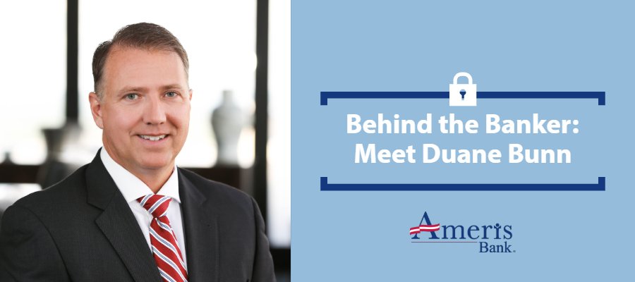 AmerisBank's tweet photo. #AmerisBank Treasury and Cash Management Director @duanebunn1 has seen a lot when it comes to fraud. Check out his tips on how to best protect yourself and your business. #CyberAware #BehindTheBanker https://t.co/qvqt34fCRm https://t.co/mxYa4sKe1l