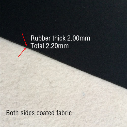 LangruiTextile's tweet image. 2mm neoprene black . Both black jersey bonded. BB