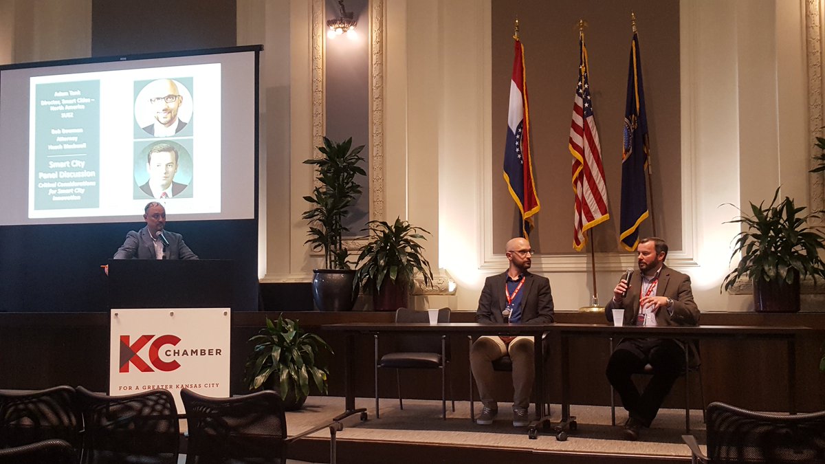 .<a href="/bobby_bow/">Robert Bowman</a> is at <a href="/TechweekKC/">Techweek Kansas City</a> discussing the ramifications of data privacy issues in smart city development. #dataprivacy #HBTechweek #techweekkc
