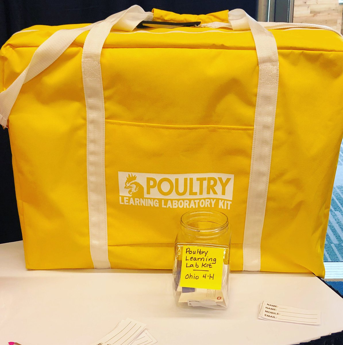 learninglabkits's tweet image. Don’t miss your chance to enter to win a Poultry Learning Lab Kit! #nae4ha2018 #Ohio4H @NAE4HA @ohio4h