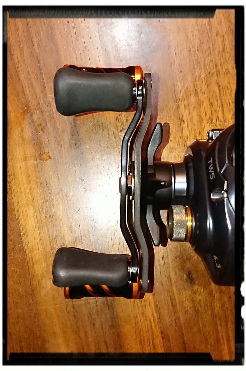 Vansan On Twitter タトゥーラ6 3lの純正ハンドル80mmをamzon購入95mmに交換 ルックスはまーまーでしょうか トルクはかけやすくなってgoodですね 長さの比較写真もついでにアップ タトゥーラ ベイトリール