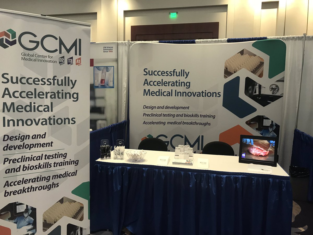 We are at #GaBioSummit #GaBio2018. Visit us at Booth 23 to discuss #meddevice #innovation