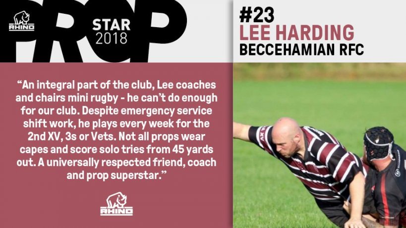 BeccehamianRFC's tweet photo. #BeccsRugby Mini Chairman Lee Harding @thehulk76 nominated @Rhino_Rugby #Propstar #23  Best of luck all nominees not long until shortlist announced #rugby #rugbyfamily #rugbyunited #proplife #rhino #propstar #QuilterKidsFirst
https://t.co/ptWeB7hNfA https://t.co/zfl8oyo6gl