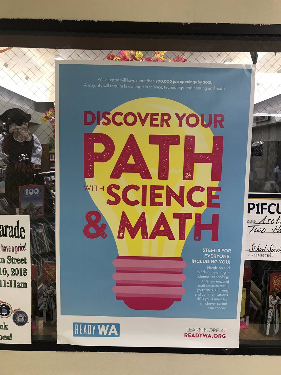 bjohnson23AHS's tweet image. Career &amp;amp; College Ready with STEM. #PlanYourPathWA #WAScience4All