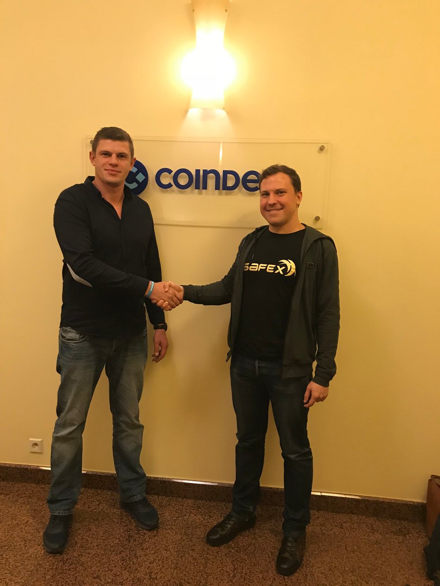 Super meeting in Wroclaw, Poland today: met with Kajetan from <a href="/coindeal_/">CoinDeal - old channel</a> 

$safex team, keep voting; this is going to be so worth it. $crypto $btc