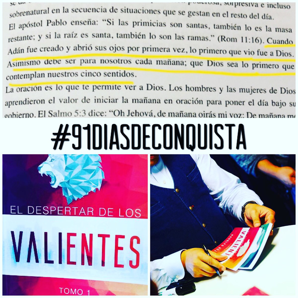 1RodolfoRojas's tweet photo. 📚📚📚Adquiere La Trilogía para tu IPAD Y IPHONE! ... 1. EL DESPERTAR DE LOS VALIENTES
2. LEVÁNTATE Y RESPLANDECE
3. GENERACIÓN DE CONQUISTA 📚📚📚 #91DiasDeConquista
https://t.co/XLk4O9KjOE
#RodolfoRojas #IMCglobal #ag318 https://t.co/HC30B1xZCr