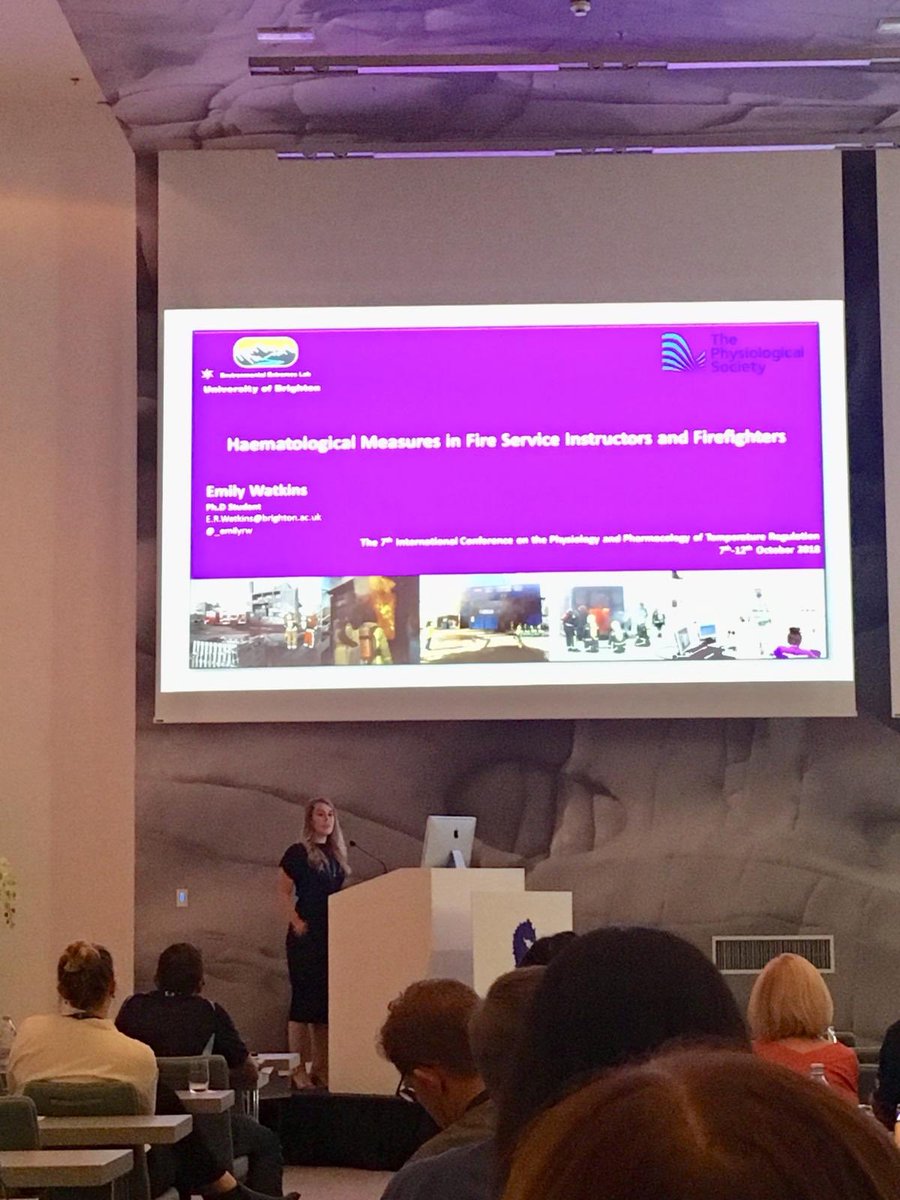 UoB_EEL's tweet photo. Great presentation from @_emilyrw and well handled questions ππΌπ©π»βπ#Day2 #PPTR2018 #Croatia #FireInstructors #FireFighters #Heat https://t.co/zJaMTs4IYN