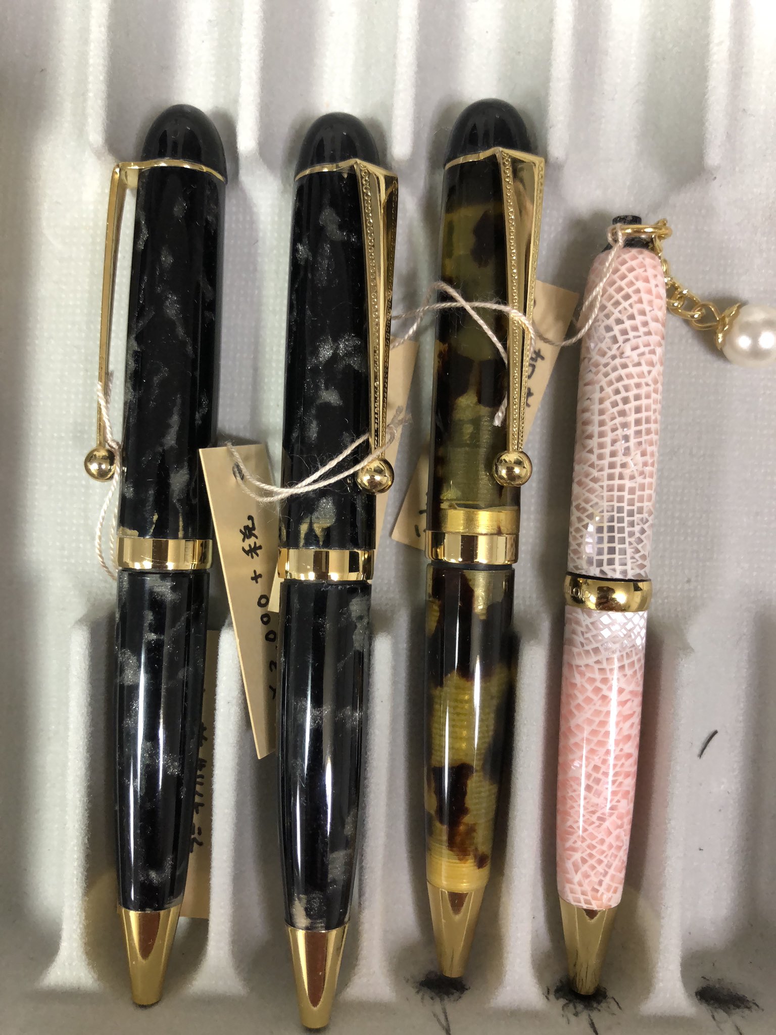 セルロイドペン スケルトン万年筆 加藤製作所 Hand Crafted 絶版