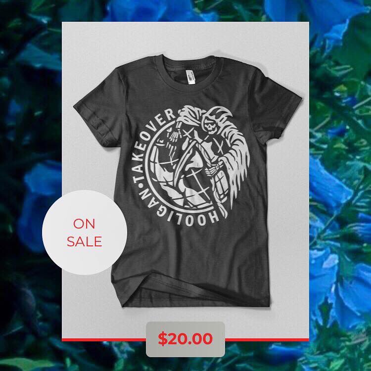 Still got these shirts and hats for sale 
HOOLIGANMADE.BIGCARTEL.COM
—————————————————
#streetwear #hooliganmade #instafashion #ootd #wiwt #instart #metal #skate #hardcoremusic #skulls #reaper #clothing #brand