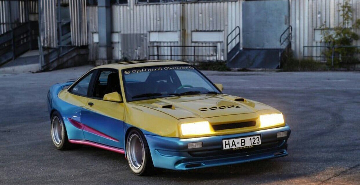 Opel Manta A Sticker Manta A 2x Sticker/Adesivo Nero Nuovo - Foto 11