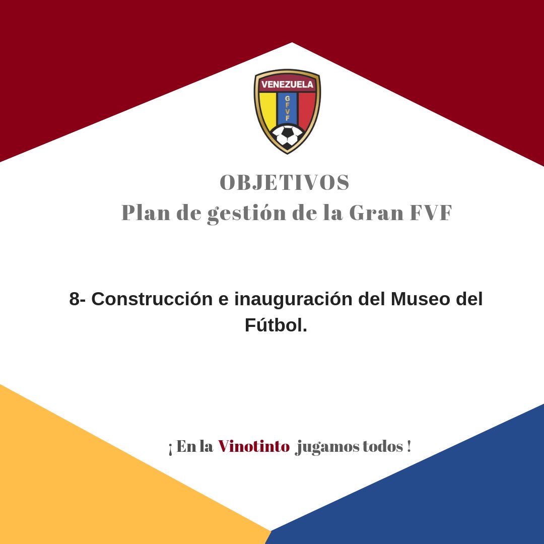 GranFVF's tweet photo. El #FutVe, aunque tiene muchísimo potencial de crecimiento, ya cuenta con eventos históricos que han marcado su rumbo: Por eso, es hora de que Venezuela cuente con su Museo del Fútbol.
#GFVF
#EnLaVinotintoJugamosTodos
#HaciaLaTransformaciónDelFútbolVenezolano https://t.co/YSrCieJOOp