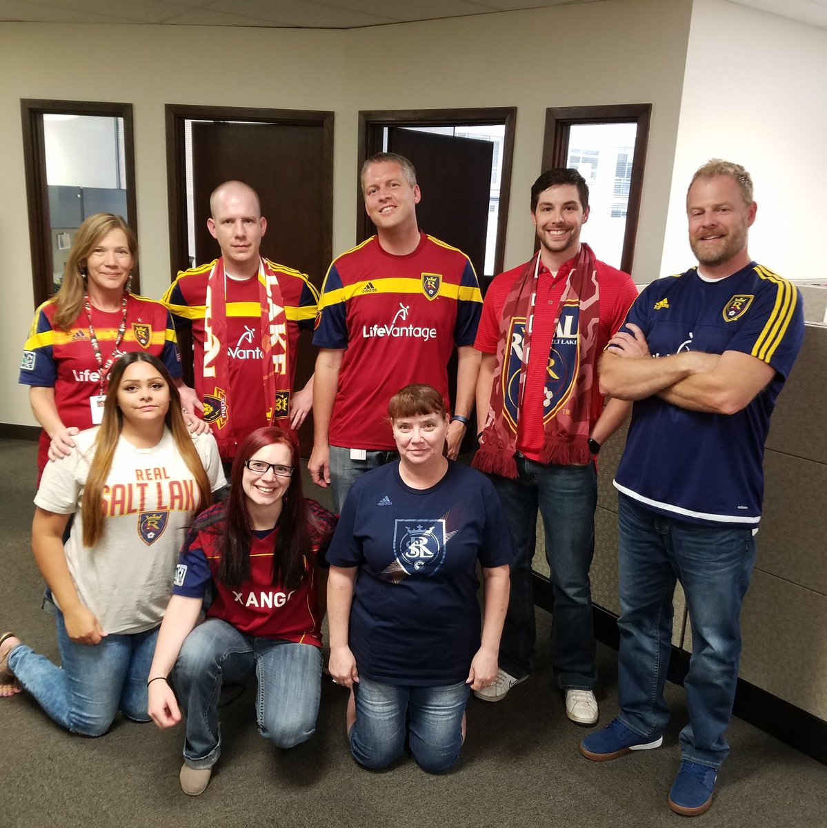 shirtdayfridays's tweet photo. #shirtdayfridays #shirtdays #rslshirtday #rslday #rsl @realsaltlake #realsaltlakeday #realsaltlakeshirtday #Believe #claretandcobalt #claret #colbalt @lifevantage #soccer #mls #mlssoccer @mls #shirtdays2016 7-1-16 https://t.co/FGqpTsxyJy