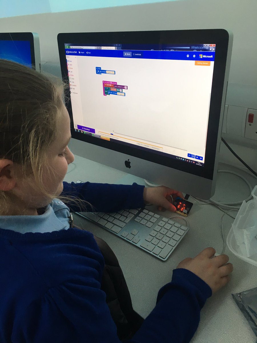 MichelleGrant's tweet image. Fortune telling using a #microbit! @CodeClub @FoxHillLearning #TechTuesday #alwayscoding