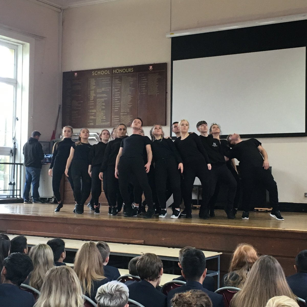 PhilipsHigh's tweet photo. Besafebecool day with year 9 students - performance by Bury College #besafebecool @_BuryCollege_ #burycollege https://t.co/3JrVhtsTig