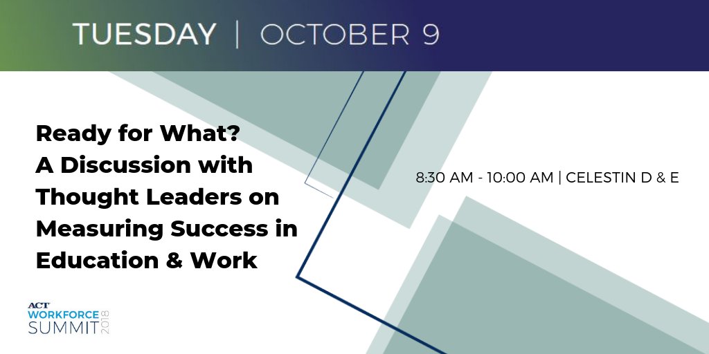 MrRickHarris's tweet image. Readiness definitions aren't helpful without a way to measure and use them to make decisions. Learn about the research basis @ACT has established for its framework and learn how others envision it being used. #ACTworkforce @MaryLeFebuary @KimHunterReed @DrLSV @NAFCareerAcads
