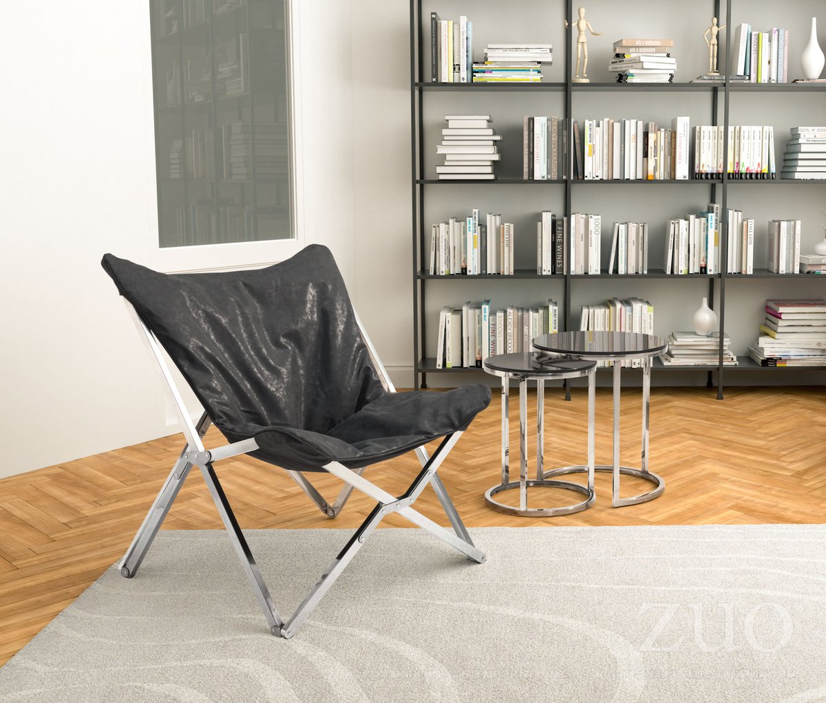 ZuoModern's tweet image. Relax in ultimate comfort as the Sunk Chair is upholstered in soft luxurious leatherette on top a stainless steel collapsible base. Add to office or living rooms for a posh sophisticated take on a classic Modern design. #zuomod #loungechair #loungestyle #loungefurniture #modernli