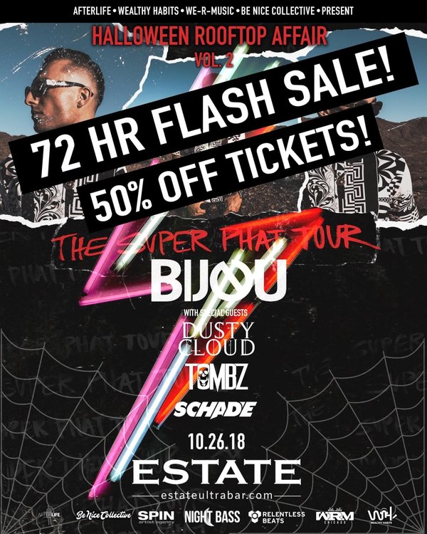 _KingsOfClass's tweet image. Bijou, Dustycloud, Tombz &amp;amp; More- Night Bass Halloween- FLASH SALE 50% off! - mailchi.mp/housemusicsave…