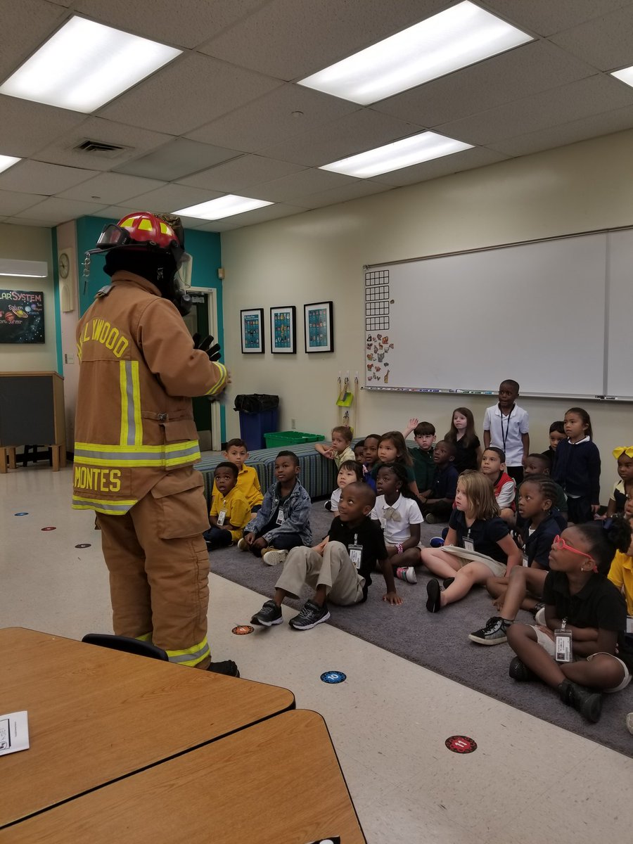 Thank you Lt. Montes from the Hollywood Fire Department for teaching our classes about fire safety! <a href="/NBFelem/">Nova Blanche Forman</a> <a href="/browardschools/">Broward County Public Schools</a> <a href="/TheNOVASchools/">Nova Schools</a> <a href="/Russ_Schwartz/">Russell Schwartz</a> <a href="/berryblonde1977/">Carrie Bush ✏️</a> <a href="/LorrieDurkin/">lorrie durkin</a> #hollywoodfl #FireSafety #Kindergarten #kinderchat #grownova